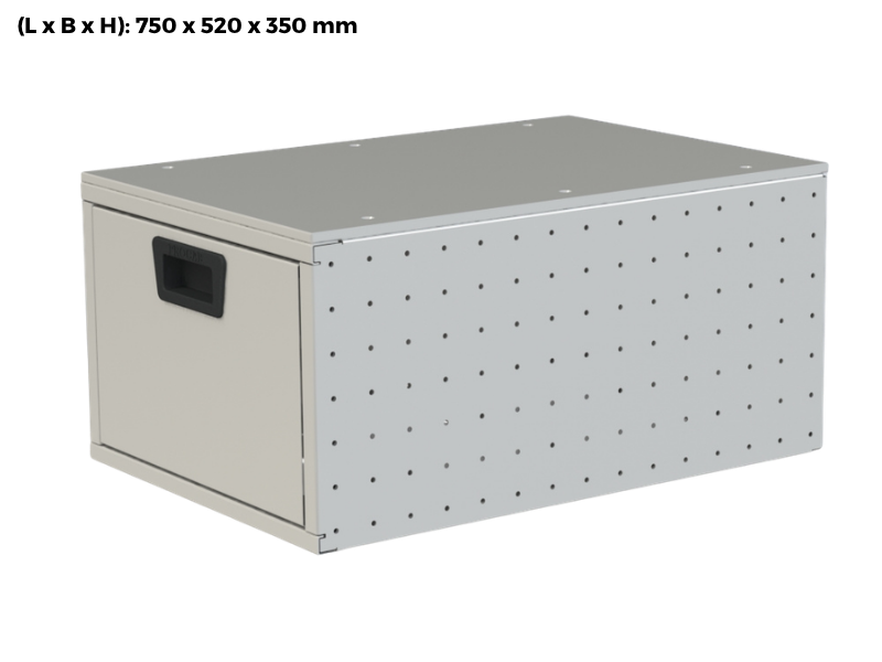 ProCab vloerlade 750 x 520 x 350 mm productweergave